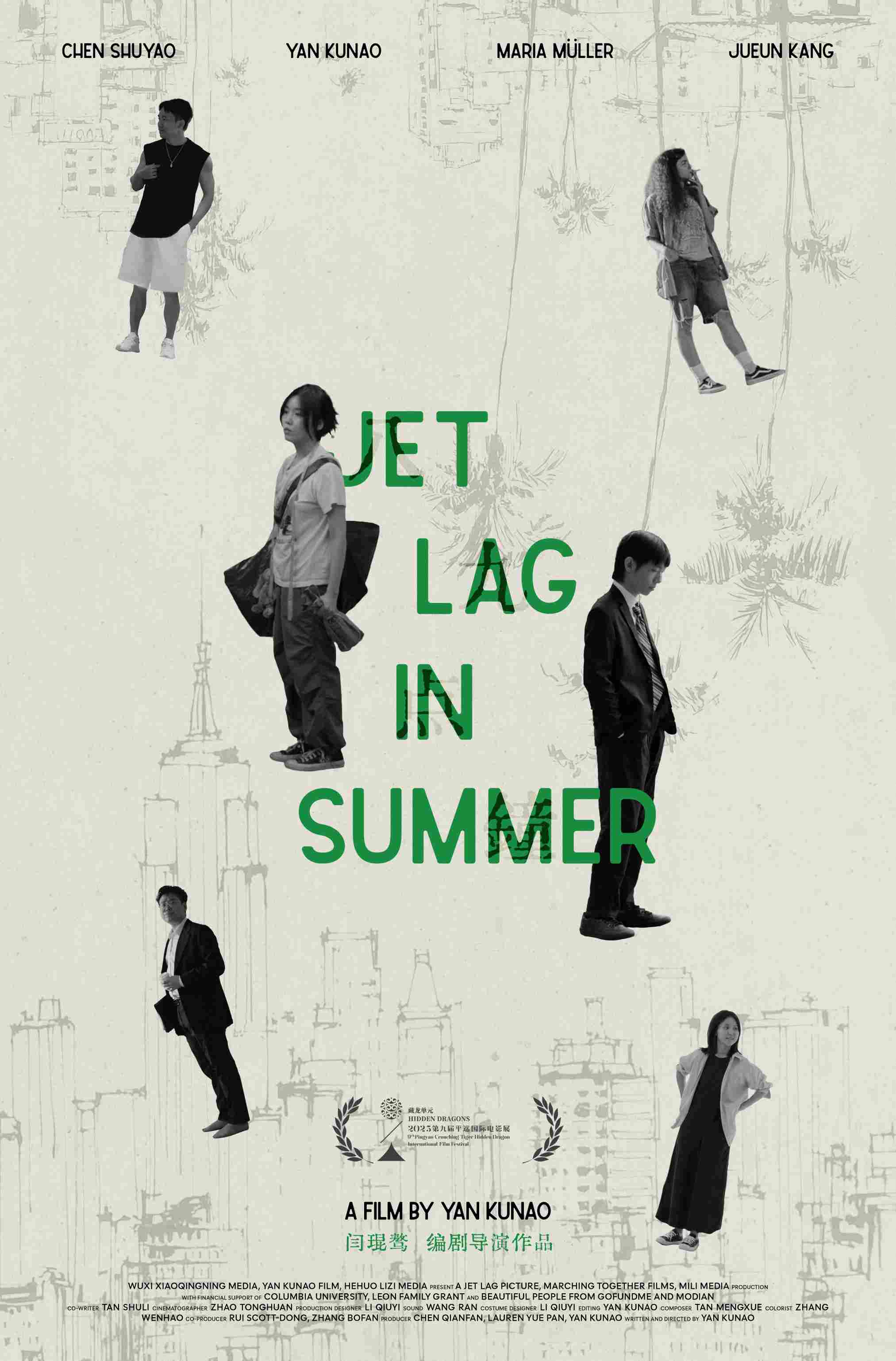 JET LAG IN SUMMER poster